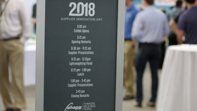 Shape’s Second Annual Supplier Innovation Day