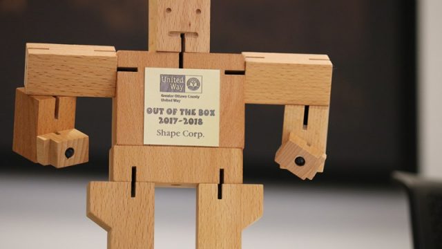 Shape Recognized for Thinking Out of the Box!