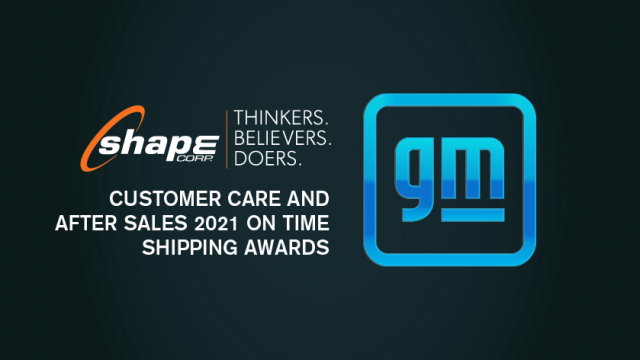 GM Certificate of Excellence – Platinum Supplier Status