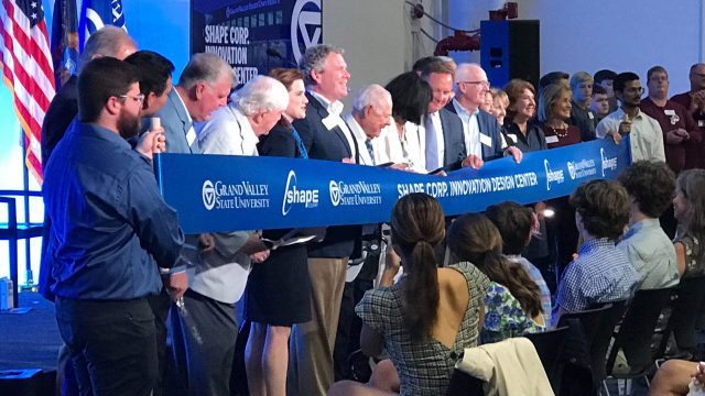 GVSU names facility for Shape Corp. to celebrate longtime commitment to engineering students