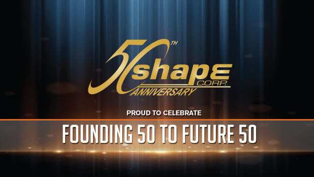 Shape Corp. Celebrates 50 Years of Innovation and Excellence in the Automotive Industry