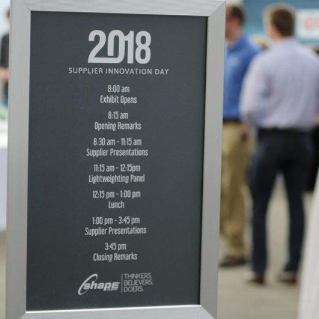 Shape’s Second Annual Supplier Innovation Day
